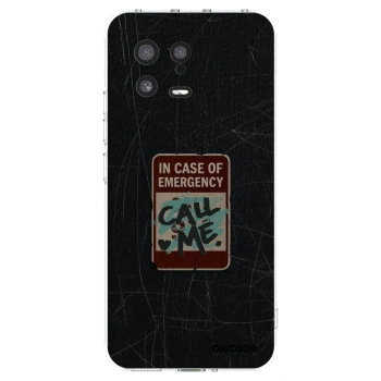 Picasee silikonowe przeźroczyste etui na Xiaomi 13 - EMERGENCY