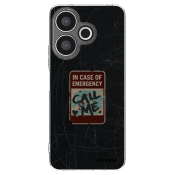 Picasee silikonowe przeźroczyste etui na Xiaomi Redmi 13 4G - EMERGENCY