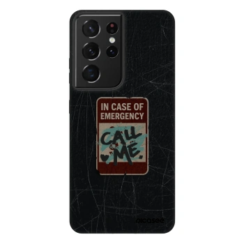 Etui na Samsung Galaxy S21 Ultra 5G G998B - EMERGENCY