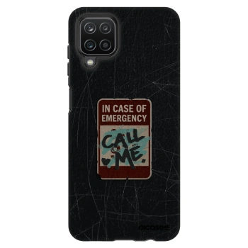 Etui na Samsung Galaxy A12 A125F - EMERGENCY