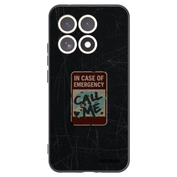 Picasee silikonowe czarne etui na Xiaomi 15T - EMERGENCY