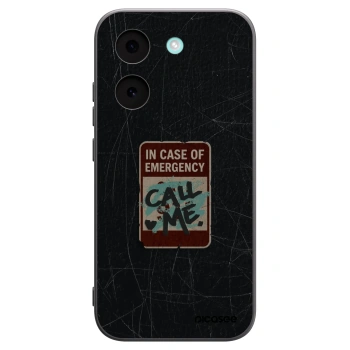 Picasee silikonowe czarne etui na Xiaomi Poco X8 Pro - EMERGENCY
