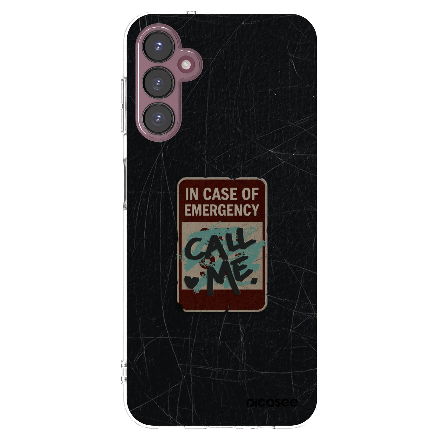 Picasee silikonowe przeźroczyste etui na Samsung Galaxy A05s A057G - EMERGENCY