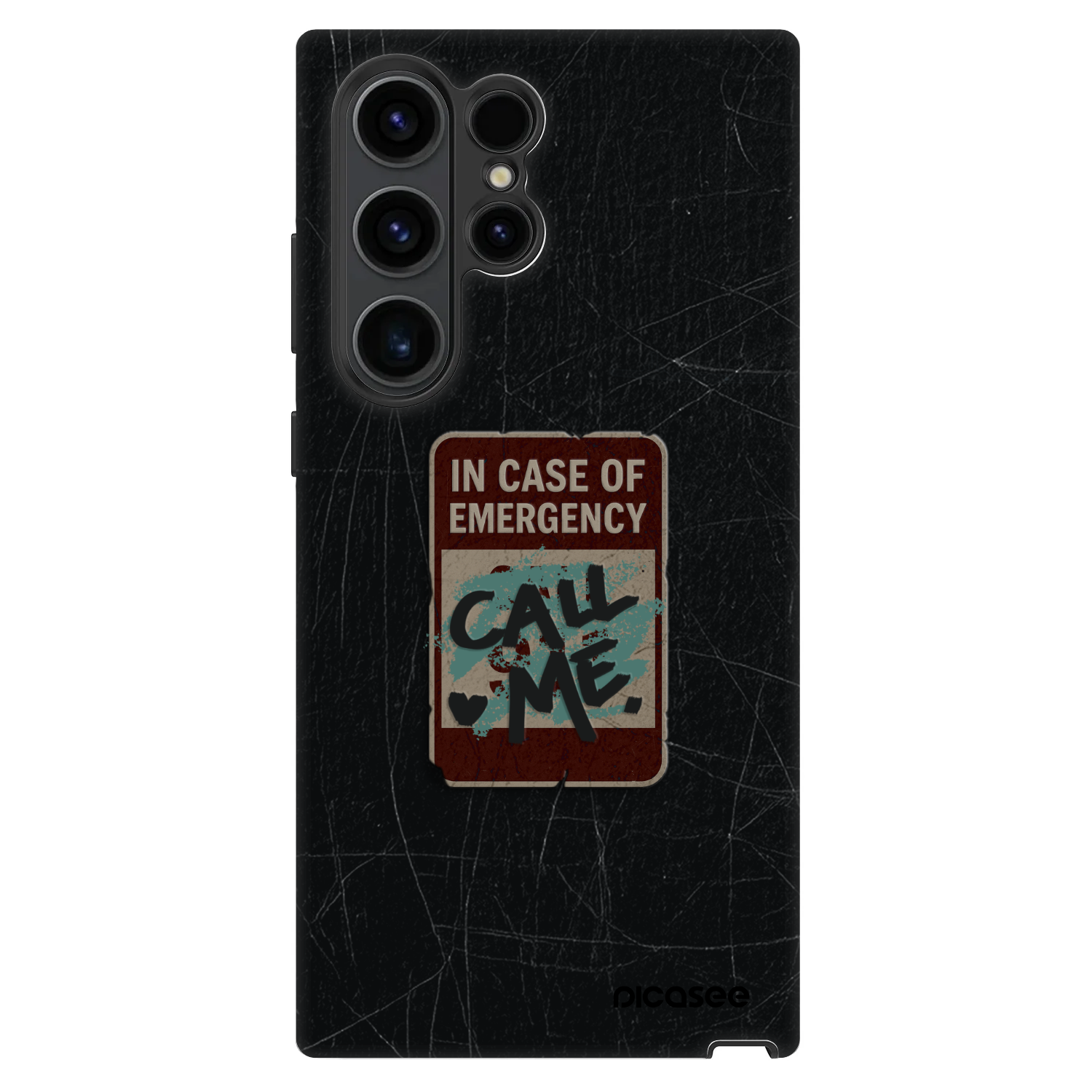 Picasee Fashion Case na Samsung Galaxy S23 Ultra 5G - EMERGENCY