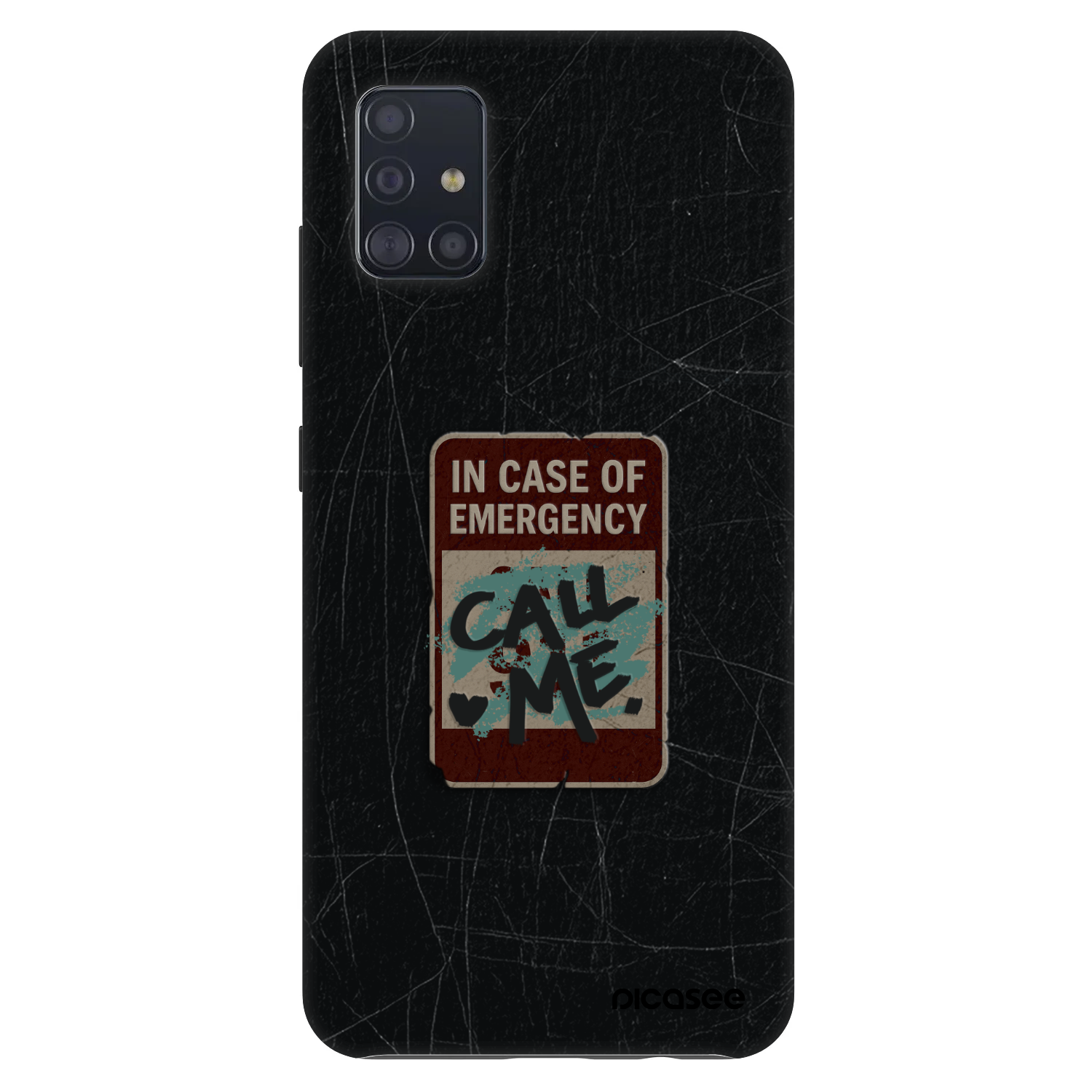 Picasee Fashion Case na Samsung Galaxy A51 A515F - EMERGENCY