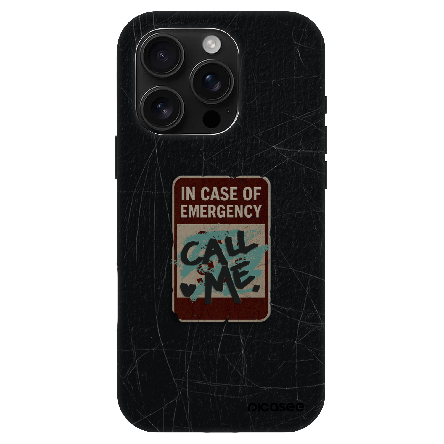 Picasee Fashion Case MagSafe na Apple iPhone 16 Pro - EMERGENCY
