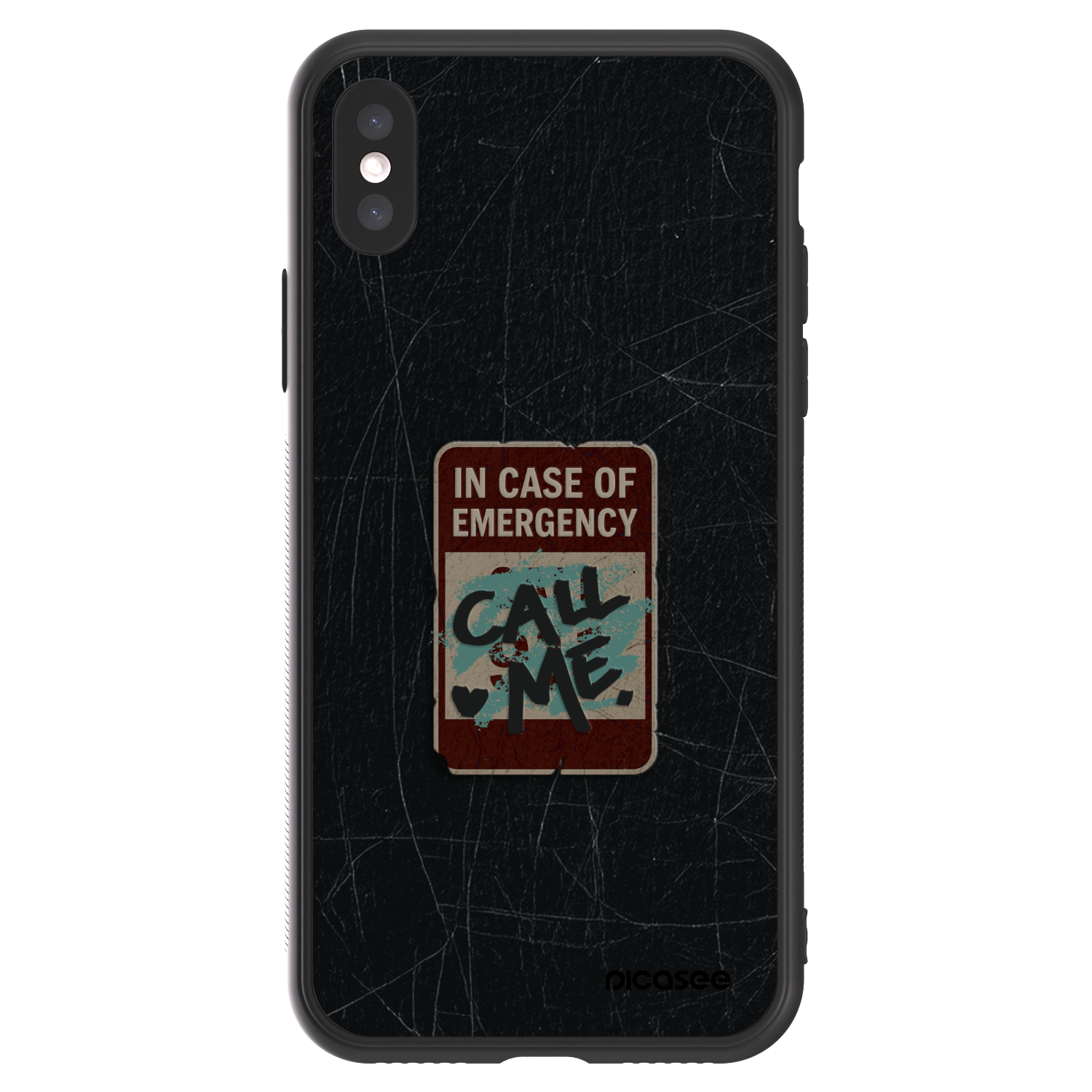 Picasee ULTIMATE CASE na Apple iPhone X/XS - EMERGENCY
