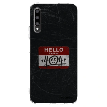 Picasee silikonowe przeźroczyste etui na Honor 9X Pro - HELLO 404
