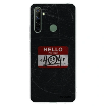 Picasee silikonowe przeźroczyste etui na Realme 6i - HELLO 404