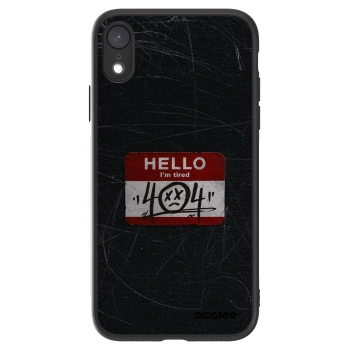 Picasee ULTIMATE CASE na Apple iPhone XR - HELLO 404