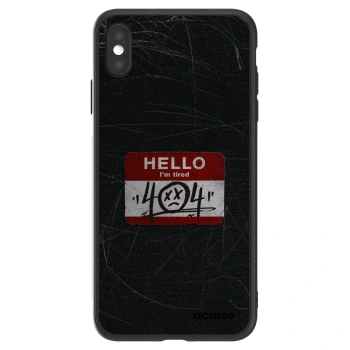 Picasee ULTIMATE CASE na Apple iPhone XS Max - HELLO 404