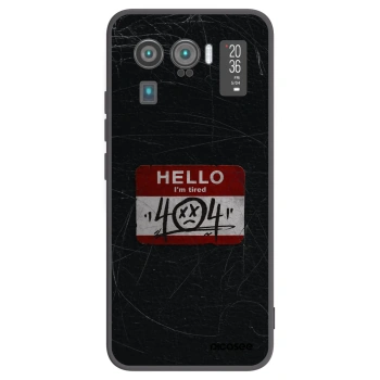 Picasee silikonowe czarne etui na Xiaomi Mi 11 Ultra - HELLO 404