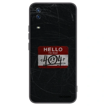 Picasee silikonowe czarne etui na Vivo Y11s - HELLO 404
