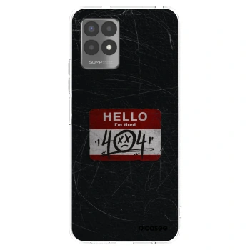 Picasee silikonowe przeźroczyste etui na Realme 8i - HELLO 404