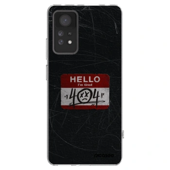 Picasee silikonowe przeźroczyste etui na Xiaomi Redmi Note 11 Pro 5G - HELLO 404