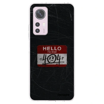 Picasee silikonowe przeźroczyste etui na Xiaomi 12 - HELLO 404
