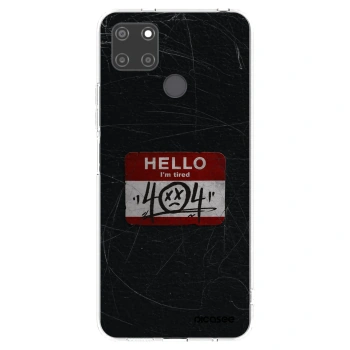 Picasee silikonowe przeźroczyste etui na Realme C21Y - HELLO 404