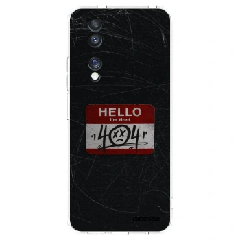 Picasee silikonowe przeźroczyste etui na Honor 70 - HELLO 404