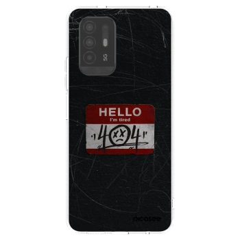Picasee silikonowe przeźroczyste etui na OPPO A94 5G - HELLO 404