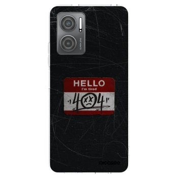 Picasee silikonowe przeźroczyste etui na Xiaomi Redmi 10 5G - HELLO 404