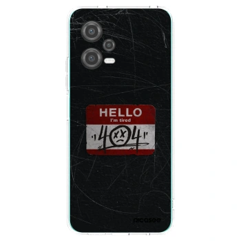 Picasee silikonowe przeźroczyste etui na Xiaomi Poco X5 - HELLO 404