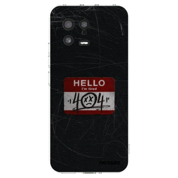 Picasee silikonowe przeźroczyste etui na Xiaomi 13 - HELLO 404