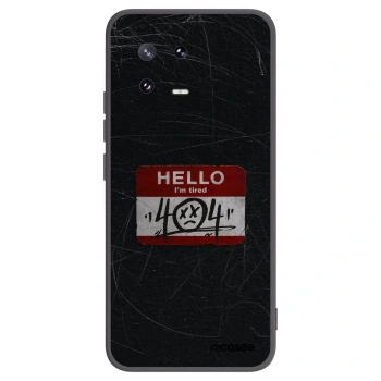Picasee silikonowe czarne etui na Xiaomi 13 Pro - HELLO 404