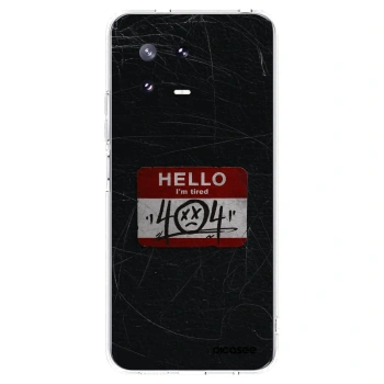 Picasee silikonowe przeźroczyste etui na Xiaomi 13 Pro - HELLO 404