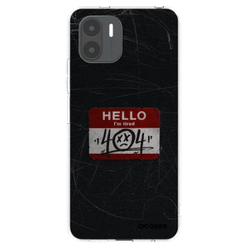 Picasee silikonowe przeźroczyste etui na Xiaomi Redmi A2 - HELLO 404