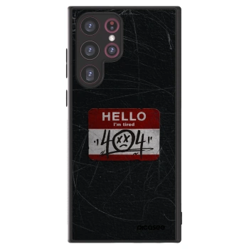 Picasee ULTIMATE CASE PowerShare pro Samsung Galaxy S22 Ultra 5G - HELLO 404