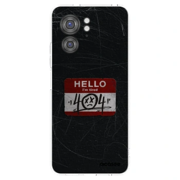 Picasee silikonowe przeźroczyste etui na Motorola Edge 40 - HELLO 404