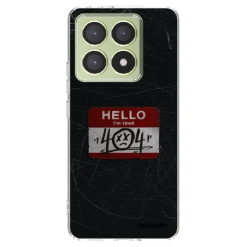 Picasee silikonowe przeźroczyste etui na Xiaomi 14T - HELLO 404