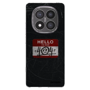 Picasee silikonowe przeźroczyste etui na Xiaomi Redmi Note 14 Pro+ 5G - HELLO 404