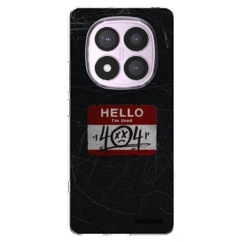 Picasee silikonowe przeźroczyste etui na Xiaomi Redmi Note 14 Pro 5G - HELLO 404