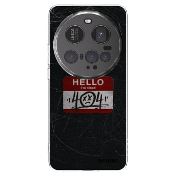 Picasee silikonowe przeźroczyste etui na Xiaomi 15 Ultra - HELLO 404