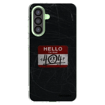 Picasee silikonowe przeźroczyste etui na Samsung Galaxy A26 5G A266B - HELLO 404