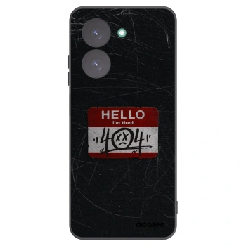Picasee silikonowe czarne etui na Xiaomi Redmi A5 - HELLO 404