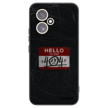 Picasee silikonowe czarne etui na Honor 400 5G - HELLO 404