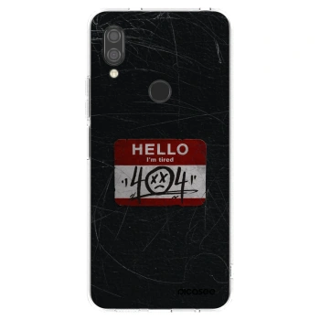 Picasee silikonowe przeźroczyste etui na Xiaomi Redmi 7 - HELLO 404