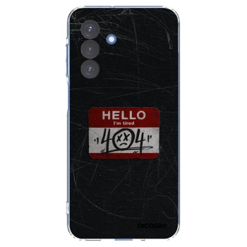 Picasee silikonowe przeźroczyste etui na Samsung Galaxy A17 5G - HELLO 404