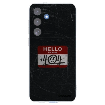 Picasee silikonowe przeźroczyste etui na Samsung Galaxy S25 FE 5G - HELLO 404