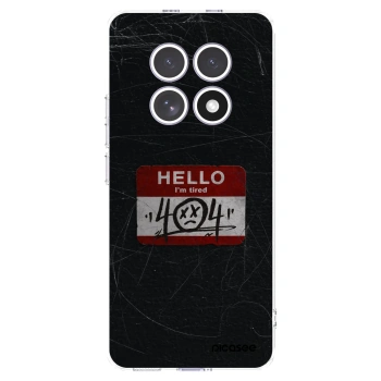 Picasee silikonowe przeźroczyste etui na Xiaomi Redmi Note 15 4G - HELLO 404