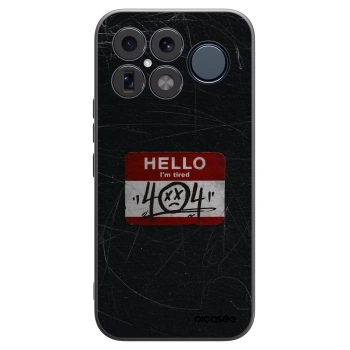 Picasee silikonowe czarne etui na Xiaomi Poco F8 Ultra - HELLO 404