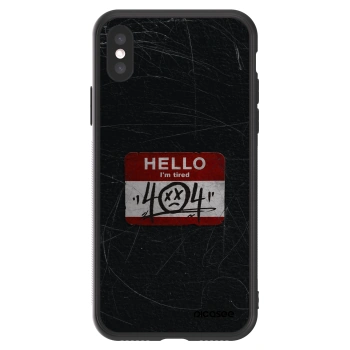 Picasee ULTIMATE CASE na Apple iPhone X/XS - HELLO 404