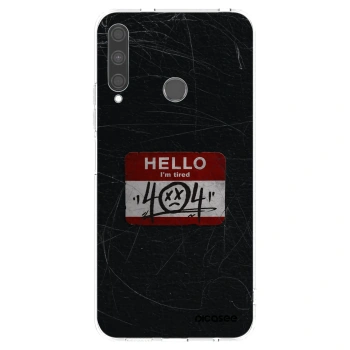 Picasee silikonowe przeźroczyste etui na Huawei P40 Lite E - HELLO 404