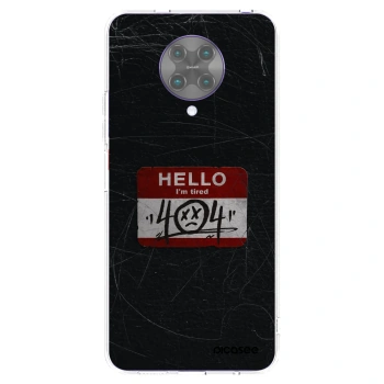 Picasee silikonowe przeźroczyste etui na Xiaomi Poco F2 Pro - HELLO 404