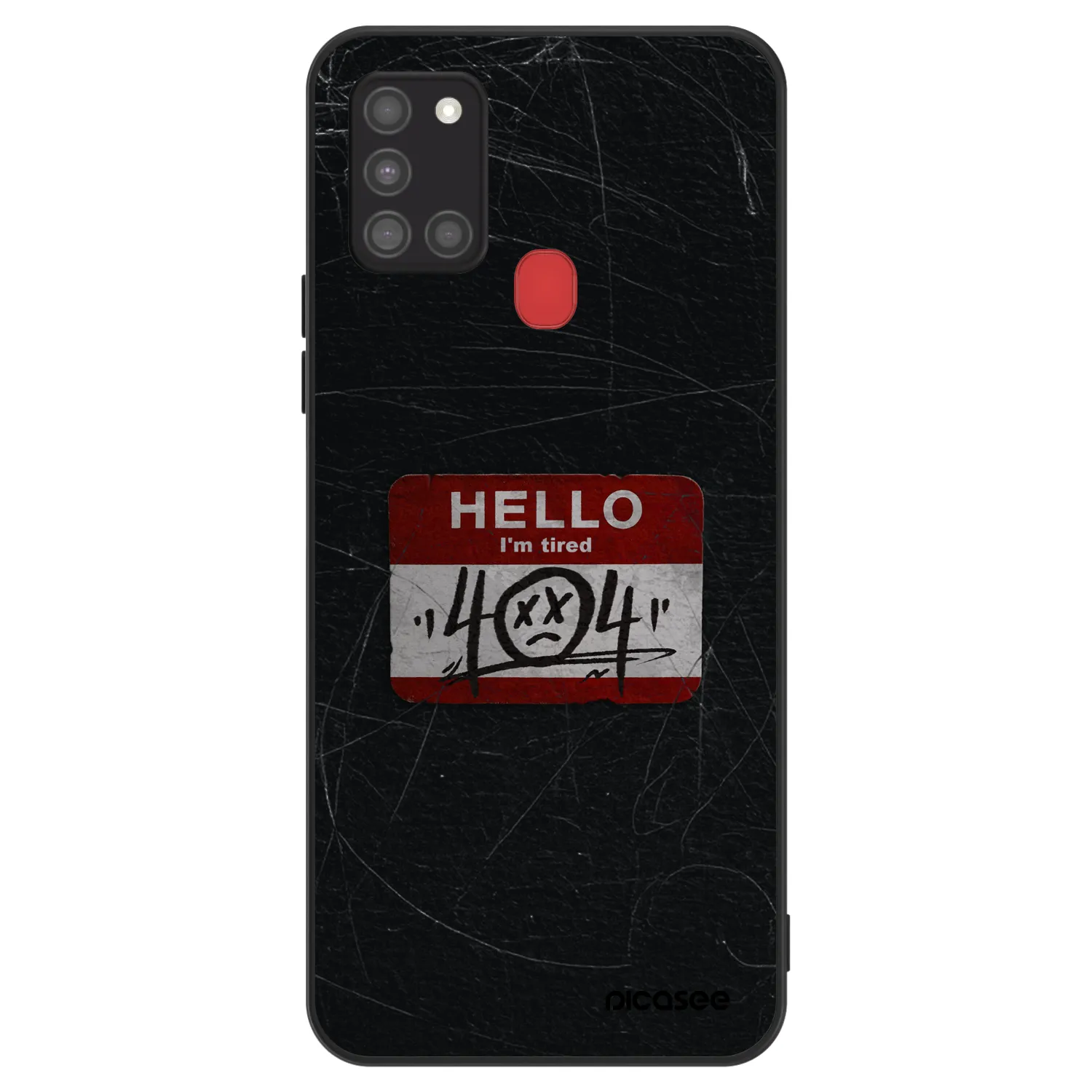 Picasee ULTIMATE CASE na Samsung Galaxy A21s - HELLO 404