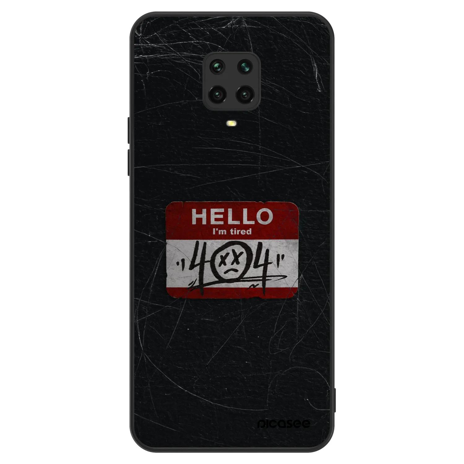 Picasee ULTIMATE CASE na Xiaomi Redmi Note 9 Pro - HELLO 404
