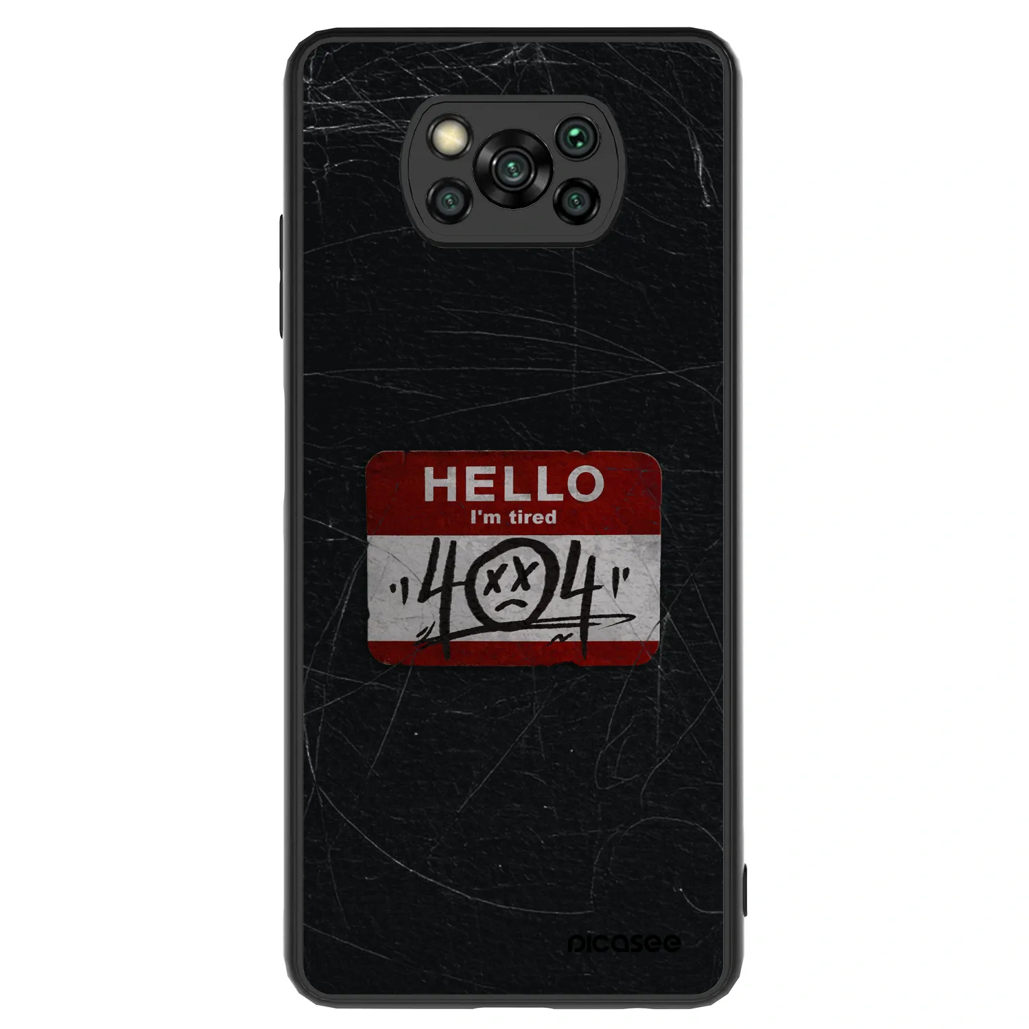 Picasee ULTIMATE CASE na Xiaomi Poco X3 - HELLO 404