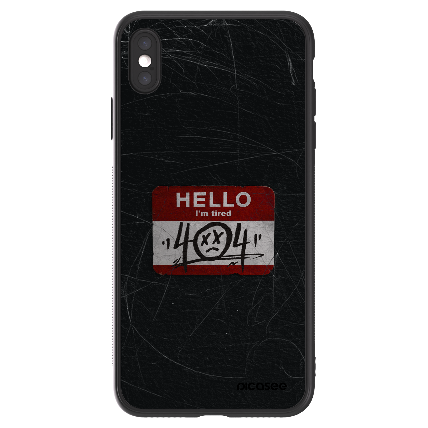 Picasee ULTIMATE CASE na Apple iPhone XS Max - HELLO 404